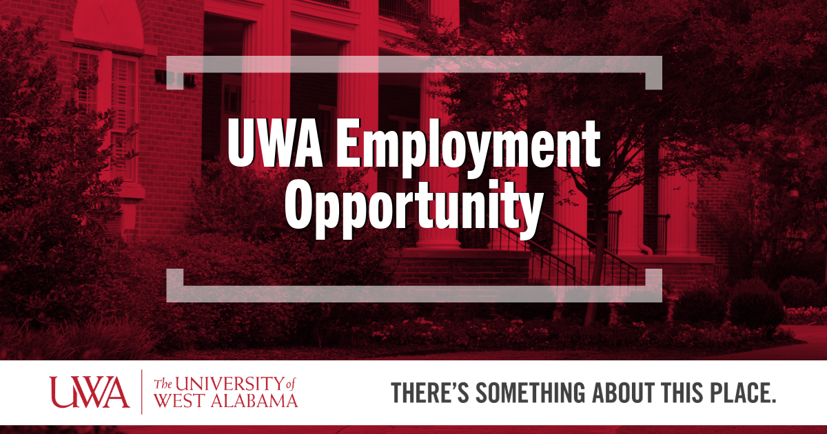 Employment Opportunities at The University of West Alabama